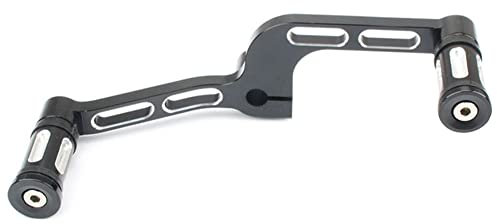 generisch FSFYUK Motorrad Gangschaltung Hebel Shift Peg Toe Ferse Kit Für XL883 XL 1200 Mid-Controls, B Schwarz Stil