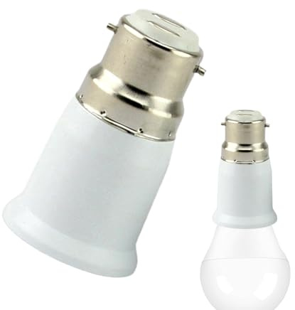 Adaptateur De Douille, Douille À Baïonnette Vis Edison, Douilles À Baïonnette Pour Ventilateur De Plafond, Adaptateur D'ampoules À Baïonnettes Vis Pour LED Et Ampoules À Incandescence