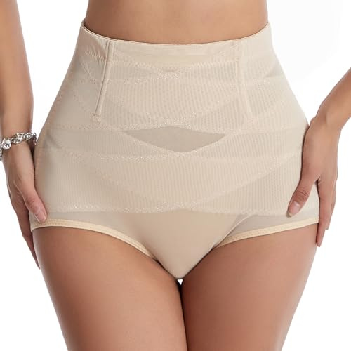 Opssaker Fajas Reductora Mujer - Cintura Alta Fajas Braguitas Moldeadora Vientre Plano Postparto Recuperación Abdominal Shapewear