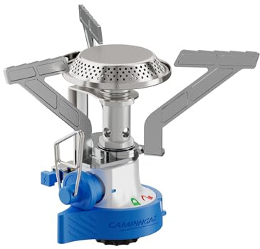 Campingaz Twister Connect PZ réchaud à gaz | Connexion facile et double verrouillage | Réchaud léger à 1 brûleur | Puissance de 2900 W |Idéal pour le camping, les festivals et le kit d'urgence 72h