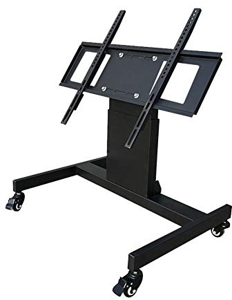 Soporte para TV portátil Soporte para TV de Piso móvil/Bandeja para Carrito - Soporte para TV Alto Soporte VESA para Pantalla doméstica de Plasma/LCD/LED de 32 a 65 Pulgadas Carro para TV con Ruedas