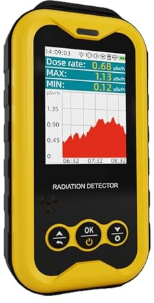 Rilevatore di radiazioni digitali accurate in tempo reale interfacce facili da usare perfette per analisi ambientale Contatore di radiazioni Contatore Geigers