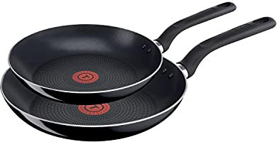 Tefal Selective 2 Piece Non-Stick Frying Pan Set, 20 & 26cm Twin Pack