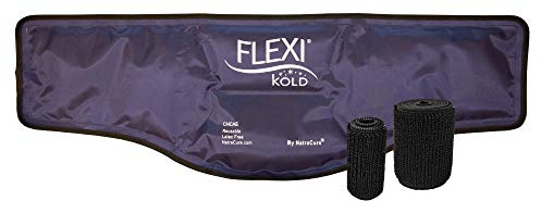 FlexiKold Neck Ice Pack With Straps - Reusable, Flexible Cold Compress for Injuries, Recovery and Cold Therapy - Medical Ice Pack for Neck and Shoulders