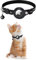 KOLACEN Reflektierendes AirTag Katzenhalsband, Airtag mit Airtag Hülle und Glocke, Einstellbares Airtag Katzenhalsband mit abbrechbarer Sicherheitsschnalle für Welpen Katzen Kätzchen (Schwarz)
