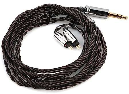 Linsoul Tripowin Mirage IEM, cavo di ricambio 30AWG OCC 4N HiFi IEM, con jack audio da 3,5 mm per monitor audiofili musicisti in-ear (2 pin 0,78 mm)