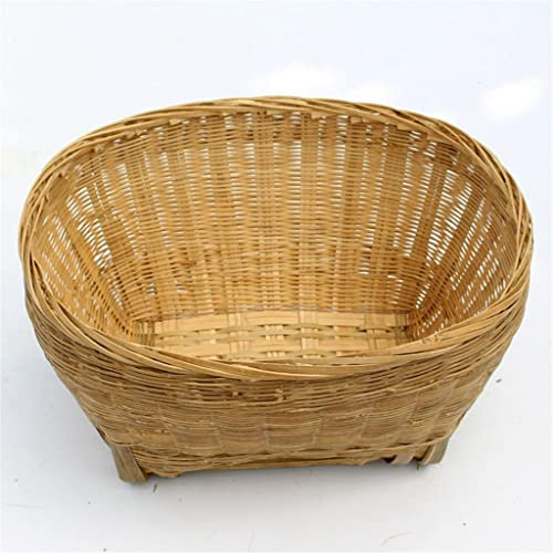 JUBIRO Paniers de Rangement, Les paniers sont tissés à la Main, paniers de légumes, paniers de Fruits, paniers de Rangement, paniers à Linge, ménages tissés à la Main
