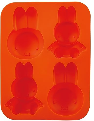 Skater SLM4-A - Stampi in silicone per mini madeleine Yakiyaki, set di 4 pezzi, per torte e caramelle