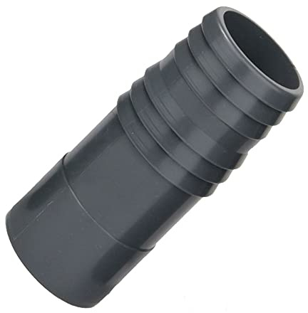 Unbekannt Schlauchtülle mit Klebestutzen Durchmesser 25mm Material PVC-U ideal für Wasserschlauch & Luftleitungen am Koiteich Gartenteich