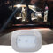 Las Luces del Techo del Automóvil se Iluminan con una luz de Cúpula Magnética con USB Universal Inalámbrico Recargable 10 LED para Placa Interior y Lectura de Coche (Blanco)