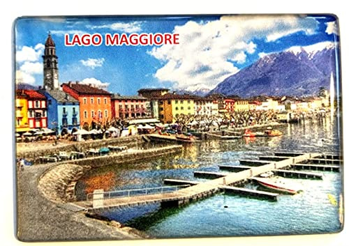 Lago Maggiore,Italien, Kühlschrankmagnet,Geschenk,Urlaub,Souvenir, Reiseandenken 812
