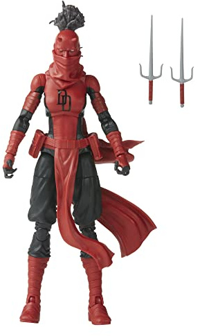 Marvel Hasbro Legends Series Elektra Natchios Daredevil, Collectible 6 Inch Action Figures