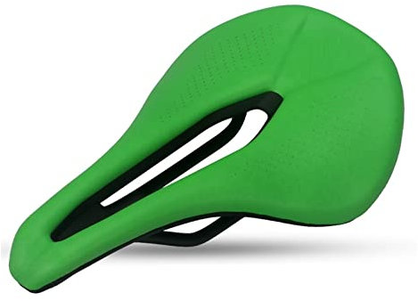 MBROS Passend für MTB-Rennrad-Sattel, Eva, Ultraleicht, atmungsaktiv, bequemes Sitzkissen, Fahrrad-Rennsattel, Fahrradsitz, Fahrradteile (Farbe: TS60 grün)