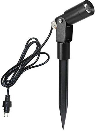 VBLED© Gartenstrahler Gartenleuchte ohne Netzteil 3000K Warmweiß IP67 12V 3-Stufendimmer EZDIM 1W-2W-3W