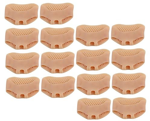 COLLBATH 8paare Atmungsaktive Vorfußpolster Aus Gel Honeycomb Design Für Hohen Komfort High Heels Flachen Schuhen Und Stiefeln Schmerzlindernde Einlagen Für Frauen Für Täglichen