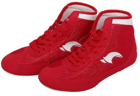 Viaoragiosa rutschfeste ringerstiefel,Training Boxstiefel,Wrestling Schuhe,Beständig gegen Abrieb,Kühl und trocken,rutschfest,Es Wird für Fitness und Kampf in Kampfkünsten,Mixed Martial Arts.