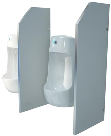 CHBGLNTY Urinal-Trennwand für Toiletten, an der Wand montierte Urinal-Trennwand, an der Wand montierter Sichtschutz für Männerurinale, Sichtschutz für Urinale, Wird in öffentlichen Toiletten, Einkauf
