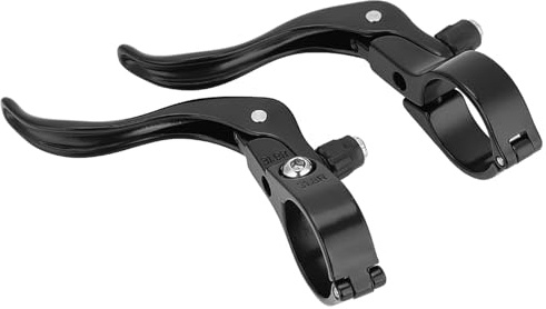 Denash 31,8 Mm Bremshebel Fahrradbremshebel, Linke Rechte Handbremshebel Fahrradbremshandstange, 31,8 Mm Lenker für Rennrad (BLACK)