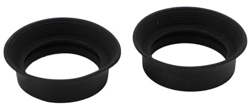 2 Conchiglie Oculari per Oculare, Accessori per Mirino Copri Oculare in Gomma Morbida, Tappi per Protezioni Oculari per Oculare Binoculare Monoculare per Microscopio da 28-32 Mm