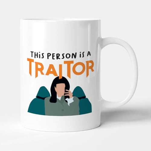 Victorian Printing Co - This Person is A Traitor - Funny Gift New Job Television Show Mug, Ceramic, 11fl.oz.