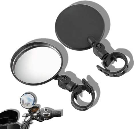COYUN 2 Pièces Retroviseur Velo,Miroirs de Vélo,360° Réglable, 360 Rotatif Rétroviseur vélo Universelle, pour Cyclisme,VTT,Trotinette Electrique