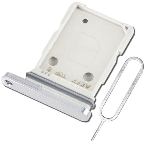 ExtKry SIM Karte Rahmen SIM Kartenfach für Samsung Galaxy A56 Dual SIM Tray kartenhalter Original qualität Card Tray + SIM Pin (Grau)