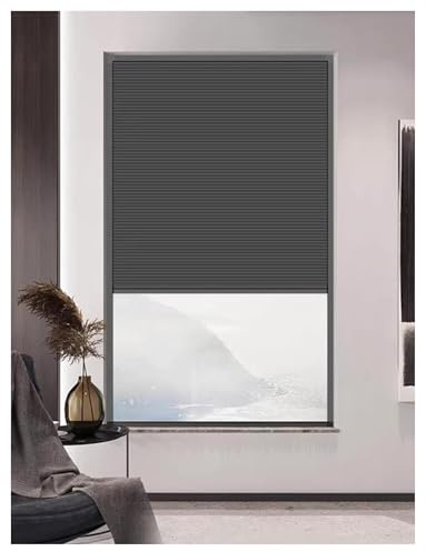 Ziehharmonika-Tür mit Vliesplatte, Schiebetür for Kleiderschrank mit Rahmen aus Aluminiumlegierung, Falttor for kleinen Kleiderschrank(60x85cm/23.6x33.5)