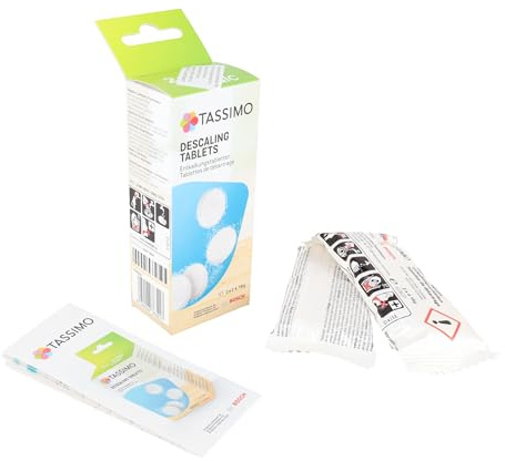 sparefixd Adecuado para tabletas descalcificadoras Tassimo, cafetera, máquina de café ESPRESSO 311530, paquete de 4