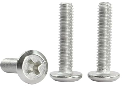 1~30 Stk. Senkkopfschraube M2 M4 M6 M8 M10 Edelstahl Möbelschraube (16 mm, M2 30 Stk.)