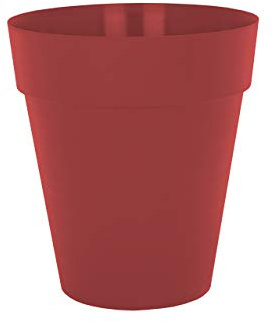 Capri Hög Kruka 46Cm Mörkröd