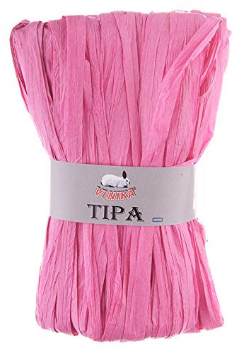 50g / 80m Tipa Raffia Geschenkband Papierschnur Papiergarn Papierband Farbwahl