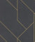 Rasch Tapeten Vliestapete (Industrial) Schwarz goldene 10,05 m x 0,53 m Brick Lane 427431