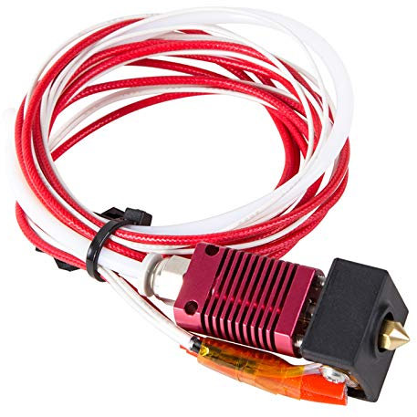 HUAYUWA Extruder Hotend Kit Silicone Cover Aluminum Heat Block Assembly for Creality Ender-5 3D Printer Accessories