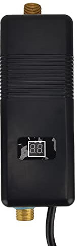 Hozee Electric 3KW Tankless Water Heater, Instant Hot Water, Digital Display, Black, Modern Style, Wall Mount, 50°C Max, 16.7L/min Flow, 220V, High Efficiency, Overheating Protection