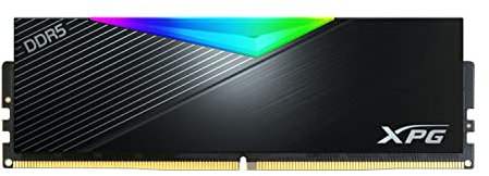 ADATA XPG Lancer RGB 16GB, DDR5, 5200MHz (PC5-41600), CL38, 1.25V, ECC, XMP 3.0, PMIC, DIMM Memory Black AX5U5200C3816G-CLARBK