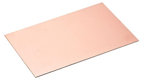 YOKIVE PCB Kupfer Verkleidet Brett FR4 Einseitigd Leere 150mmx100mmx1.5mm | 10Stk, Leiterplatten Groß, für Elektronische Hobbys Ätzen Schaltung Projekte