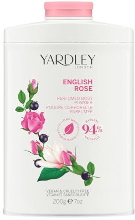 Yardley London English Rose Perfumed Body Powder 200g