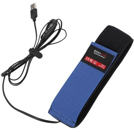 Chauffage D'objectif USB, Bande Chauffante Anti-buée pour Objectif D'appareil Photo avec 3 Températures Réglables, Chauffage D'objectif USB à Crochet et Boucle pour Télescopes