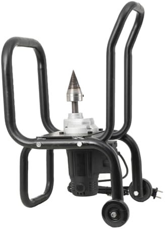 CDZHLTG Fendeur de Bûches Électrique 2000W Fendeur de Bois de Chauffage Diamètre de Fendage 200mm, Fendeuse à Bois Diviseur de Bûches Cracker avec 2 Roues