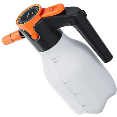 Autolavaggio Con Spruzzatore Di Schiuma Elettrico - Generatore Di Schiuma Liquida Per Uso Domestico Da 2 Litri, Mister Ricaricabile | Set Di Attrezzi Per Bollitore Ad Alta Pressione, Spruzzatore Per A