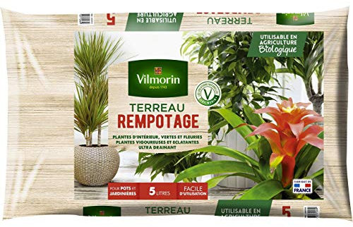 Vilmorin Blumenerde für Zimmerpflanzen, 5 l