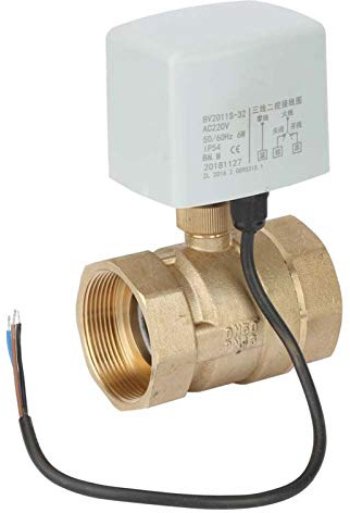 DN50 2 Zoll 2-Wege-Messing-Kugelhahn mit Elektrischem Motor, o Leckage, Einfache Installation für HVAC, Wasserversorgungssystem