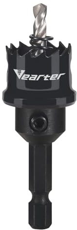 Vearter 20mm Bi-Metal Hole Saw 1/4 Inch Hex Shank, M42 Bimetal Hole Saw, Thin Wall Cobalt Drill Hole Cutter with Arbors for Wood, Sheet Metal, Copper, Plaster, PVC, Steel Plate, Drywall
