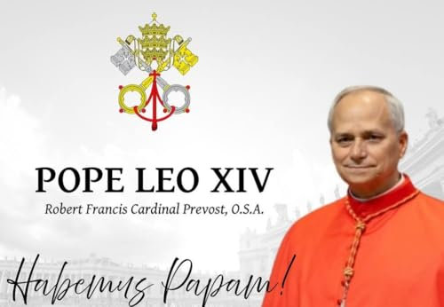 Calamita da frigorifero fatta a mano Papa Leone XIV Robert Francis Prevost vaticano memoriale frigorifero magnete souvenir (1)