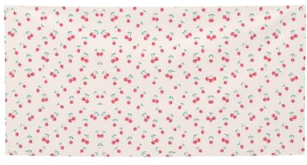 Bonita pancarta de fiesta versátil con estampado de cerezas rojas, decoraciones de Acción de Gracias y cumpleaños, para todas las ocasiones