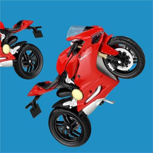 För Ducati 1199 Panigale Motorcykelkopior I Skala 1:18 Med Autentiska Detaljer Motorcykel Modellkollektion Presentleksak