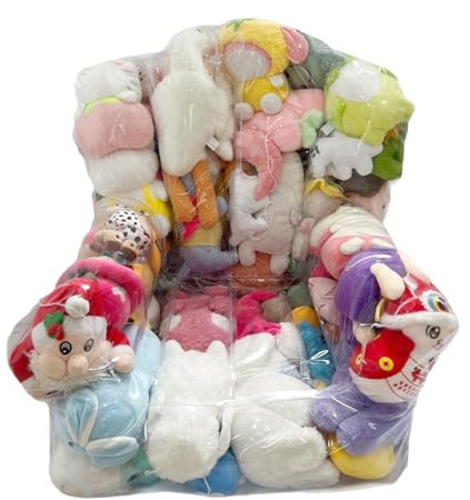 Puff de Almacenamiento para Animales de Peluche | Organizador Transparente De Juguetes De Peluche - Saco de Frijoles para Muñecos de - para Guardería Dormitorio Sala de Juegos Sala de Estar Ni