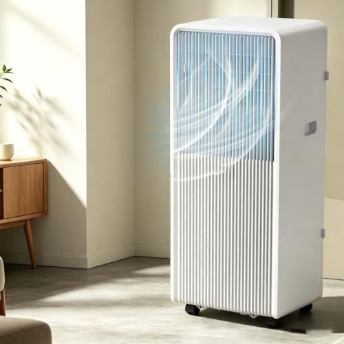 LCAIHONG Climatizador Portatil Aire Acondicionado 4 en 1 con Bomba de Calor, Deshumidificador y Ventilador, Inverter Silencioso con Control Inteligente, Filtro Antipolvo, Pregunta 1