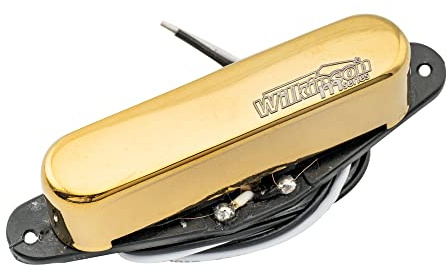 Wilkinson WOVT Low Gauss Vintage Nashville Keramik Telecaster Steg Tonabnehmer Pickup für Tele Style E-Gitarre, Gold
