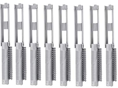 Soluzione permanente per capelli Kit per capelli 18 × 13 × 7 25 pezzi aste permanenti per capelli rulli clip bigodino morsetto strumento per lo styling dei capelli per parrucchiere